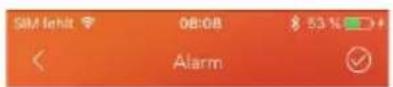 Newgen Medicals FBT-55.HR PRO.V4 - Alarm einstellen - 2