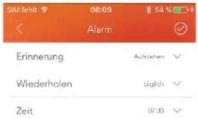 Newgen Medicals FBT-55.HR PRO.V4 - Alarm einstellen - 6