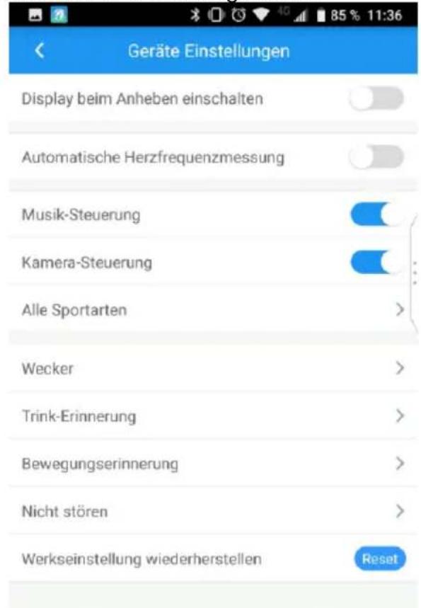 Newgen Medicals FBT-220.gps - Geräe-Einstellungen - 1
