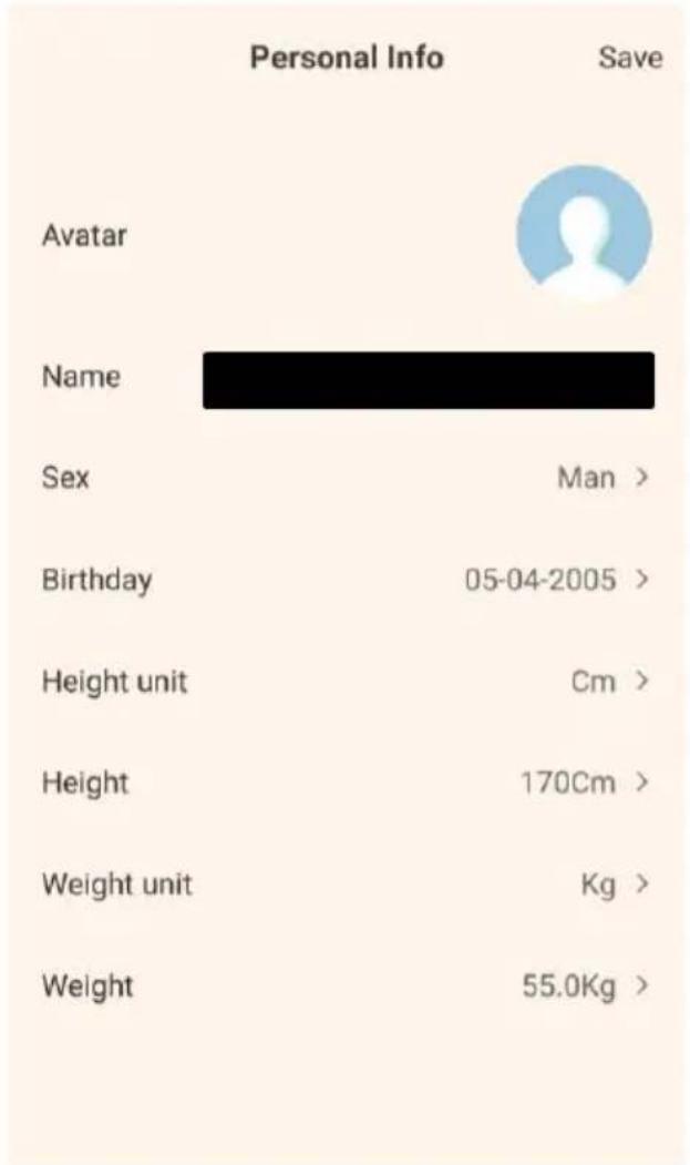 Newgen Medicals PW-510.app - Steuerseite der Fitness-Smartwatch - 3