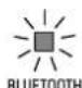 YAMAHA ATS-1080 - Press BLUETOOTH to select "Bluetooth" as the input source. - 2