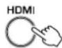 YAMAHA ATS-1080 - Halten Sie HDMI mindestens drei Sekunden lang gedrückt. - 1