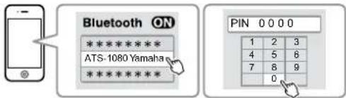 YAMAHA ATS-1080 - Wählen Sie „ATS-1080 Yamaha“ (oder „YamahaAV“) aus der Liste aus. - 1