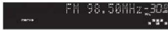 YAMAHA MusicCast RX-A1070 - 3Utilice las siguientes teclas para establisher una Frequencia. - 1