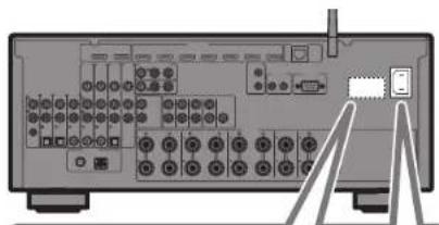 YAMAHA MusicCast RX-A1070 - Поклоченье kaбеля ппань Кстену розтк перемен Horo TOKa И Вклоченье annapata - 1