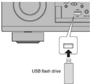 YAMAHA RX-V1085 - Playing music stored on a USB flash drive - 1