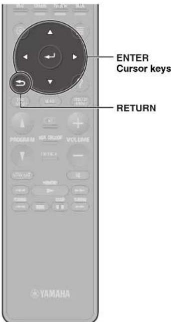 YAMAHA RX-V1085 - Optimizing the speaker settings automatically (YPAO) - 1