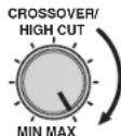 YAMAHA RX-V1085 - 1Turn on the subwoofer and set the volume to half. - 2
