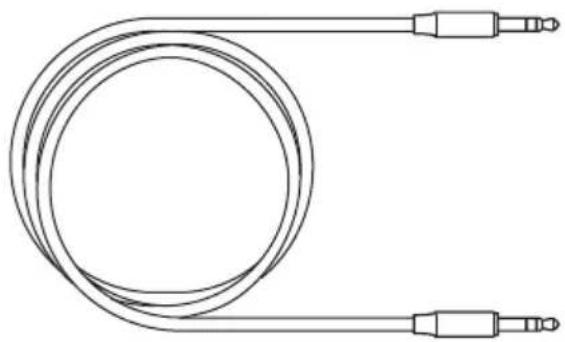 YAMAHA HPH-W300 - • 3.5mm stereo mini plug cable - 1