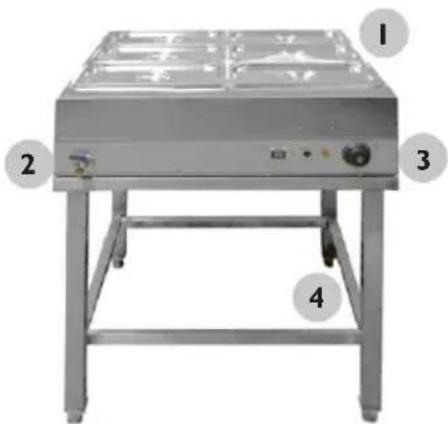 Royal Catering RCBM-6WS-2000 - PLATZIERUNG DES GERÄTES - 1