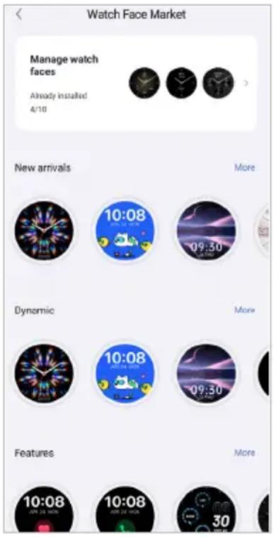 HAMA Smartwatch 5010 - Écran d'accueil - 1