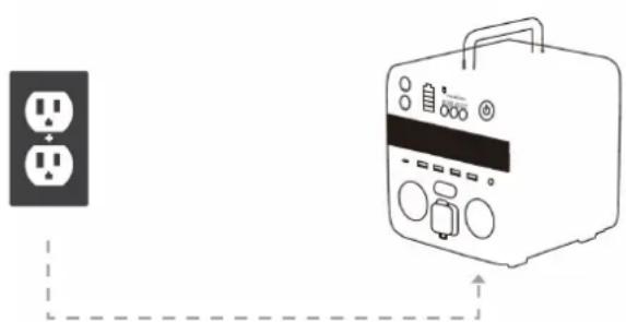 MSW POWER 700 - oplader - 1