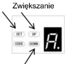 MSW GDOOR-003A - USTAWIENIE FUNKCJI ROZPOZNAWANIA PRZYCISKÓW NADAJNIKA - 9