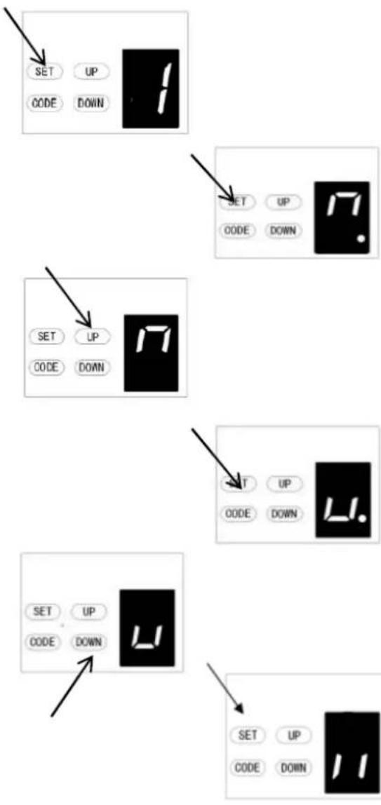 MSW GDOOR-003A - INSTRUCCIONES DE PROGRAMACIÓN - 1