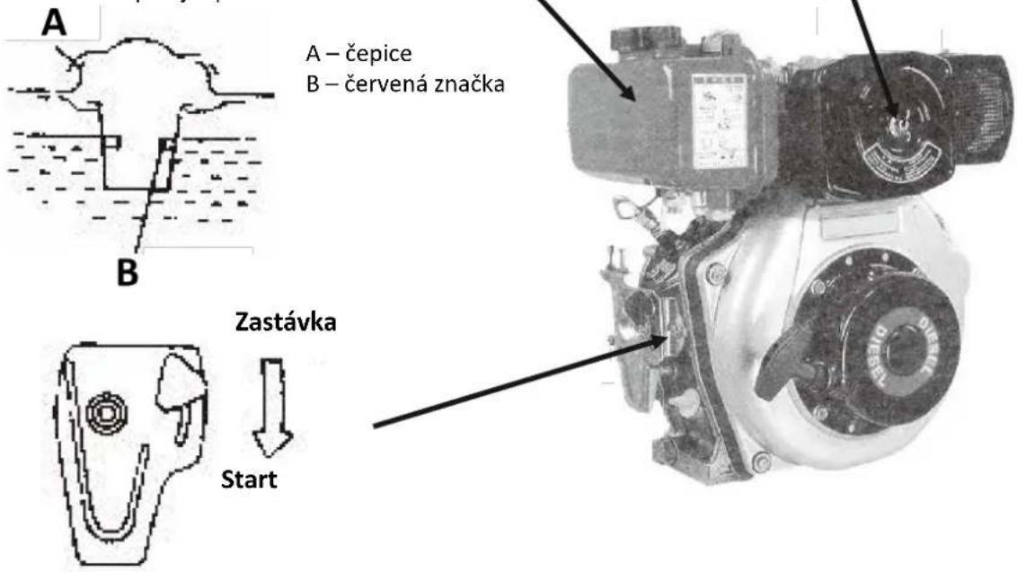 MSW DENGINE-9 - Výběr paliva: - 1
