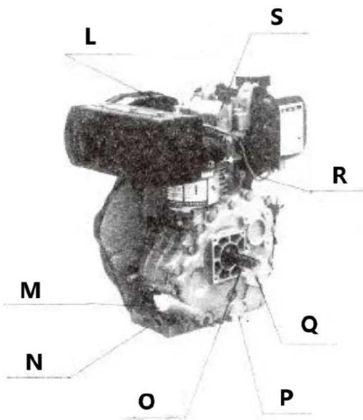 MSW DENGINE-9 - Sizes of output shaft - 6