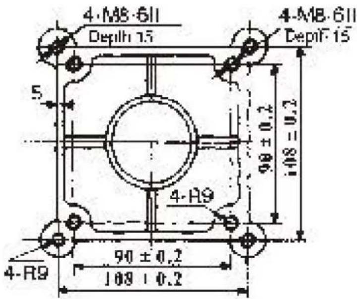 MSW DENGINE-9 - Dimensioni dell'albero di uscita - 4