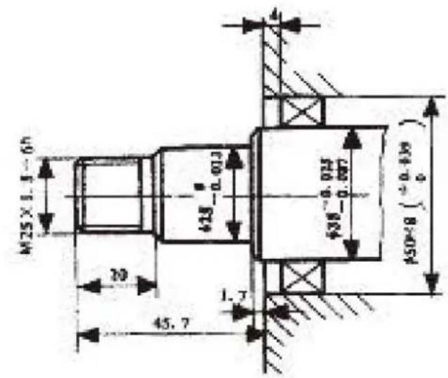 MSW DENGINE-9 - Sizes of output shaft - 2