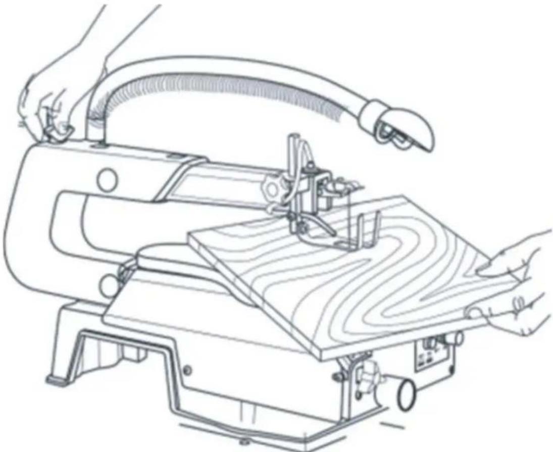 MSW SBBD-1250EC - Het maken van een binnenrolsnede - 1