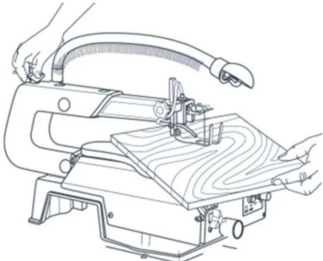 MSW SBBD-1250EC - Efectuarea unei tăieturi de defilare interioară - 1
