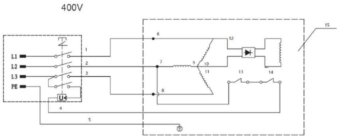 MSW SBBD-4500MAX - SCHALTPLAN / KOBLINGSDIAGRAM - 1