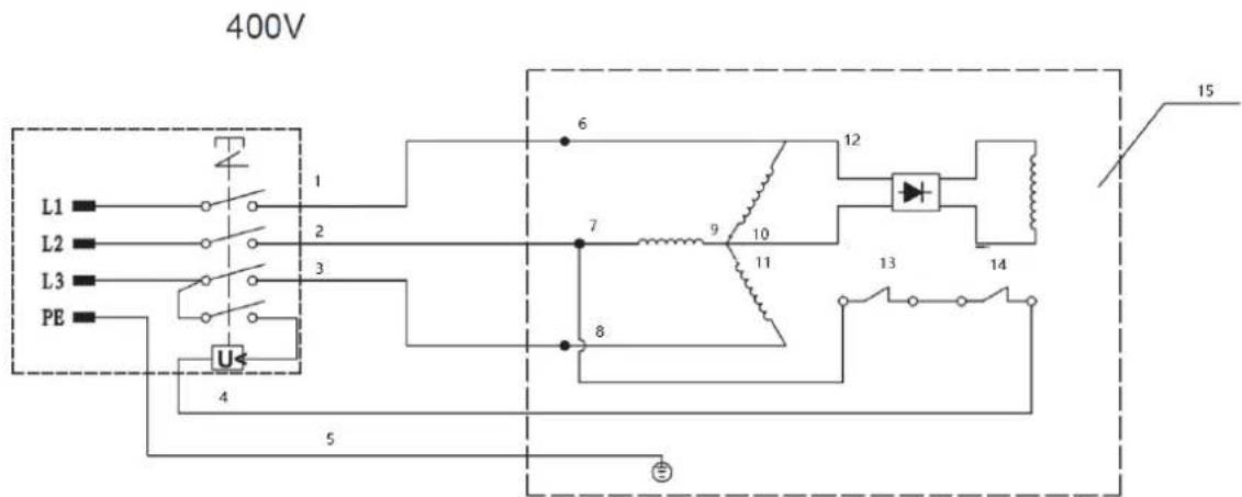 MSW SBBD-4500MAX - SCHALTPLAN / KLEDNINGSDIAGRAM - 1