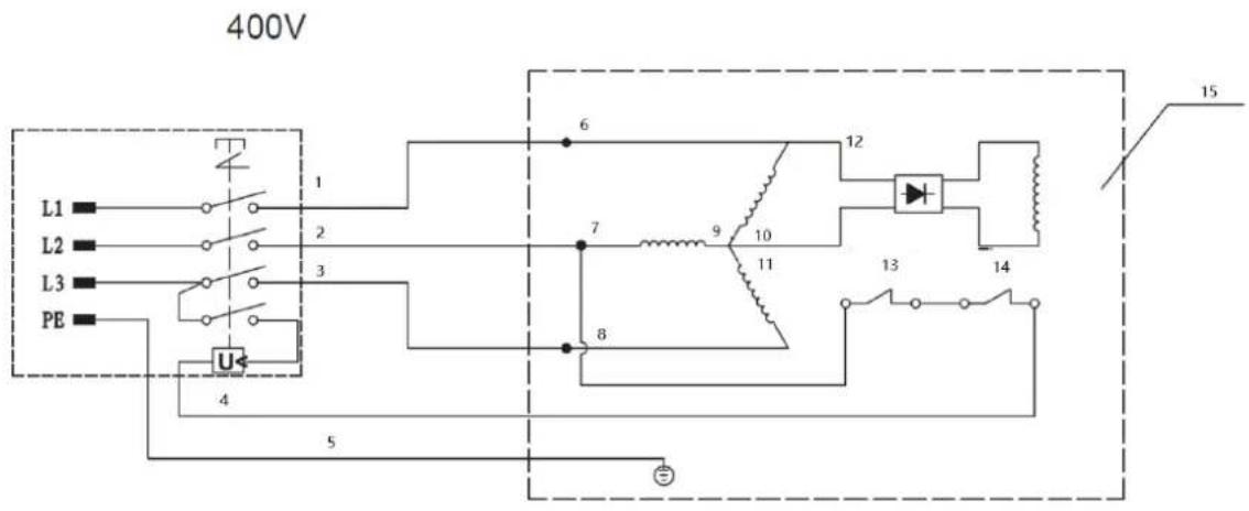 MSW SBBD-4500MAX - ESQUEMA DE CABLEADO - 1