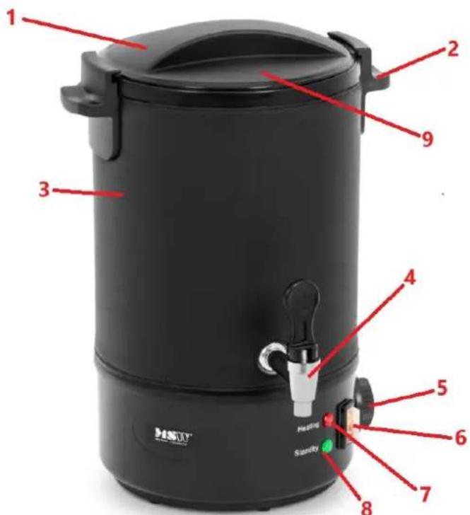 MSW WAX-C71500 - Descrizione del dispositivo MSW-CERA-C10400 - 3
