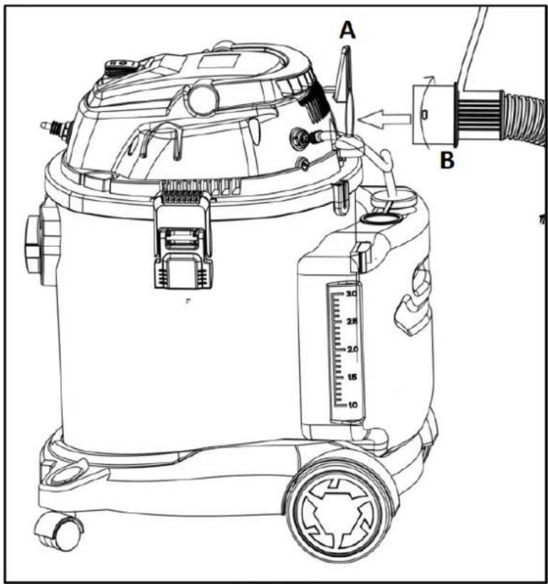 Ulsonix Turboclean XX PRO - Regulación del flujo de aire - 2