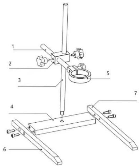 STEINBERG SBS-UH-210 - Συναρμολόγηση σφιγκτήρα και βάσης - 1