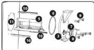 Royal Catering RCHI-01 - AVANT LA MISE EN SERVICE, LES INSTRUCTIONS D'UTILISATION DOIVENT ÊTRE LUES ET COMPRISES DE FAÇON PRÉCISE. - 10