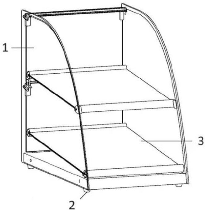 Royal Catering RCKV-03-N - Structure et pièces - 1