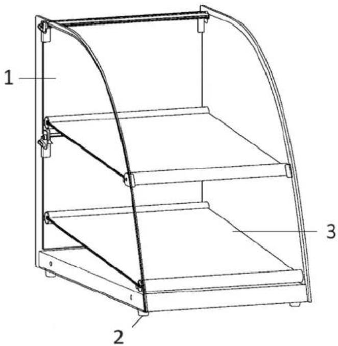 Royal Catering RCKV-03-N - Estructura y partes - 1