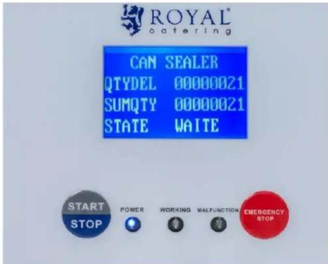 Royal Catering RCBS-720A - Utilisation de l'appareil - 1