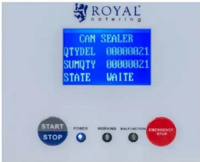 Royal Catering RCBS-720A - Brug afenhed - 1