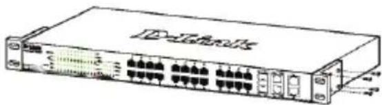D-LINK DGS-1210-52MP - Installazione su rack - 1