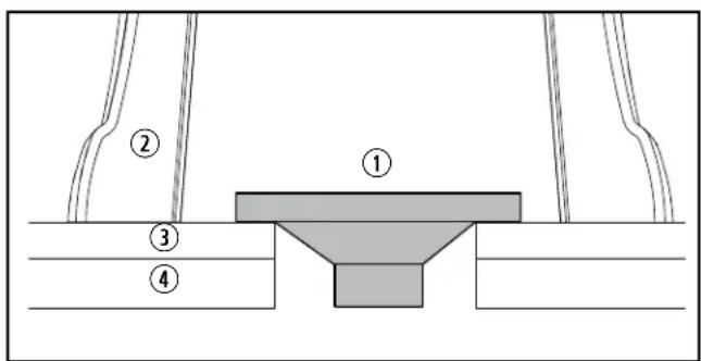 DOMETIC 4310 - Installing the Discharge Flange - 1