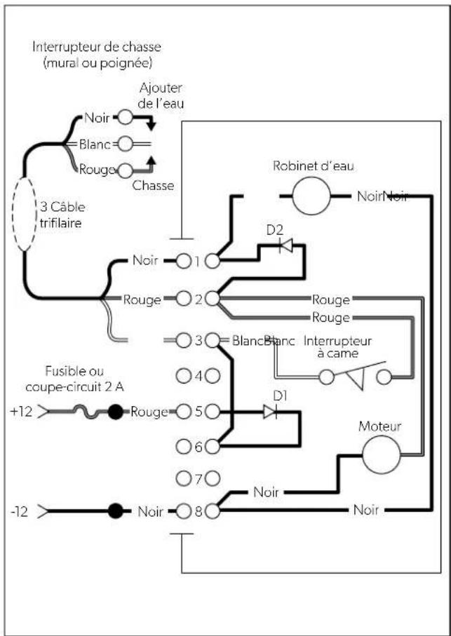 DOMETIC 4310 - Diagramme de câblage - 1