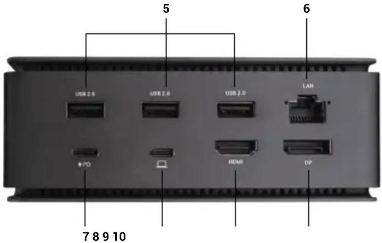 i-TEC USB4DUAL4KDOCKPD - i-tec USB4 Metal Docking station Dual 4K HDMI DP + PD 80 W - 2