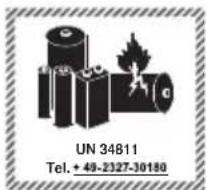SILVERCREST SOMGB B1 - Safety guidelines for rechargeable batteries - 1