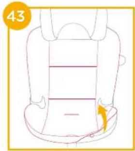 Joie i-Spin Grow signature - De voet installeren - 14