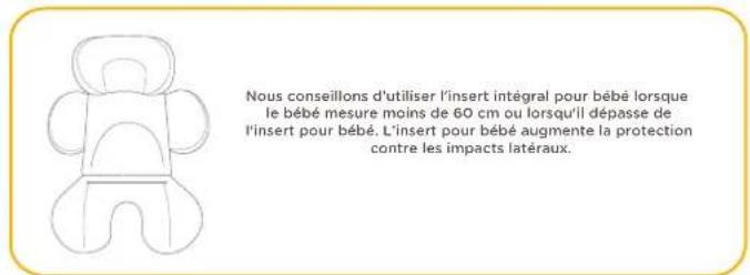 Joie i-Spin Grow signature - Utiliser l'insert pour bébé - 1