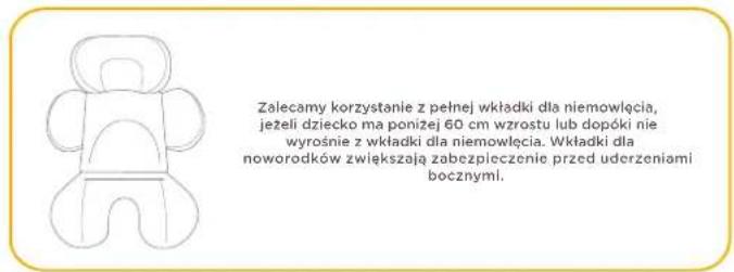 Joie i-Spin Grow signature - Używanie wkładki dla noworodka - 2