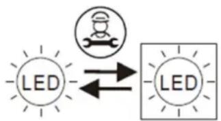 AVINTAGE AVI88G2 - Vervanging van de verlichtingslamp - 1