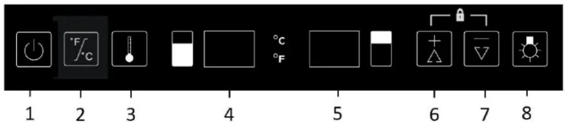 AVINTAGE AVI110DZB1 - Regolazione della temperatura - 1
