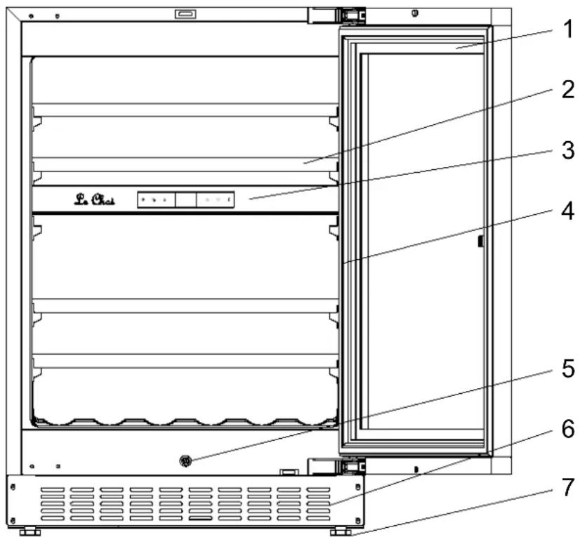 LE CHAI LBN160/1 - BESCHREIBUNG DES GERÄTS - 2