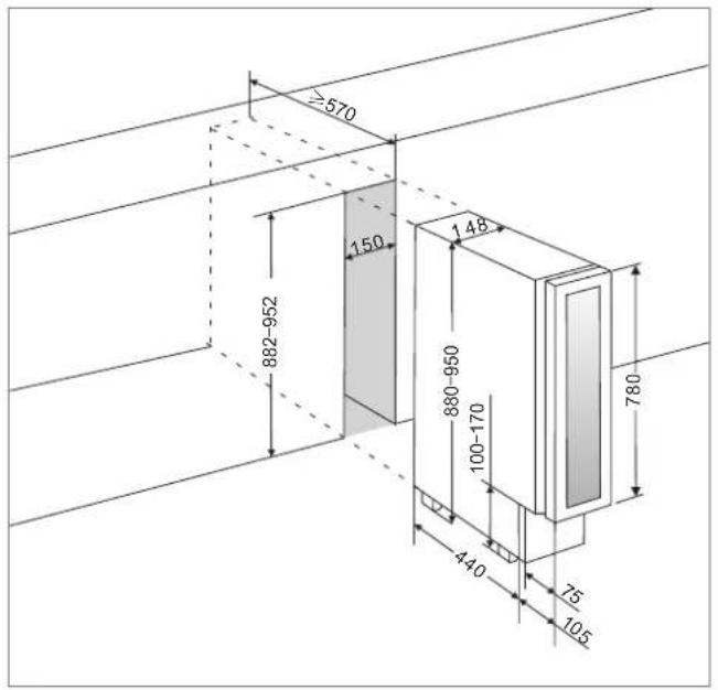 LE CHAI LBN160/1 - Einbau - 1