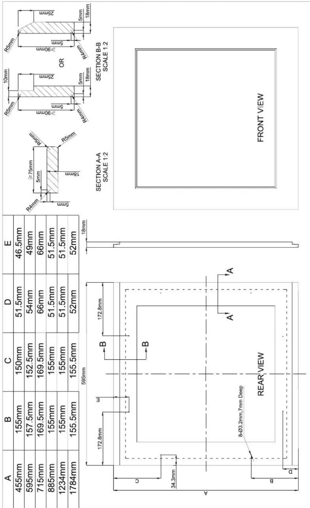 LE CHAI LBN160/1 - Door Panel Preparation - 1