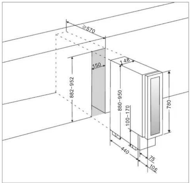 LE CHAI LBN160/1 - Encastrement - 1