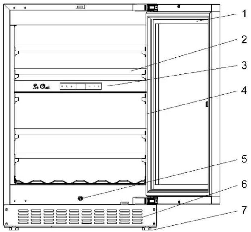 LE CHAI LBN160/1 - DESCRIPCIÓN DEL APARATO - 2